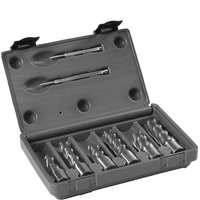 HSS annular cutter Kit (6pcs)- DOC 1" & 2" for sizes 9/16", 11/16", 13/16"